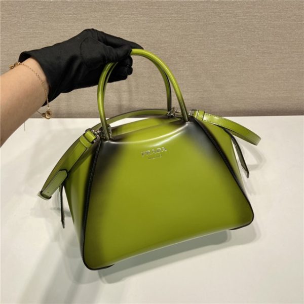 Prada Supernova Small Brushed Leather Handbag (Varied Colors) 1BA366 - Image 15