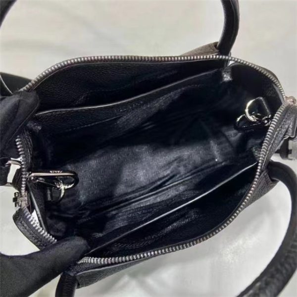 Prada Small Leather Handbag (Varied Colors) 1BC145 - Image 10