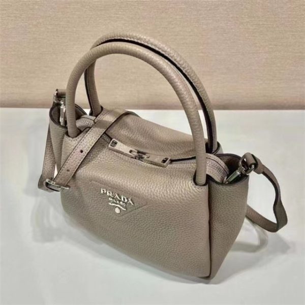 Prada Small Leather Handbag (Varied Colors) 1BC145 - Image 15