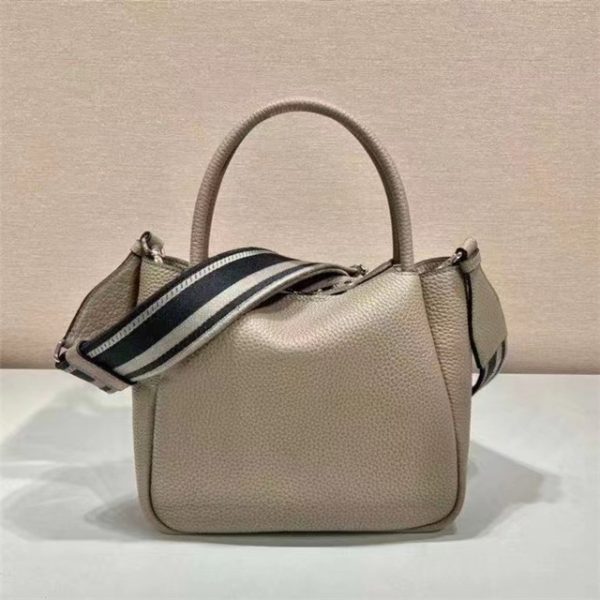 Prada Small Leather Handbag (Varied Colors) 1BC145 - Image 16