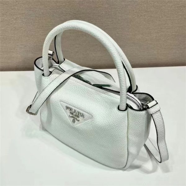 Prada Small Leather Handbag (Varied Colors) 1BC145 - Image 25