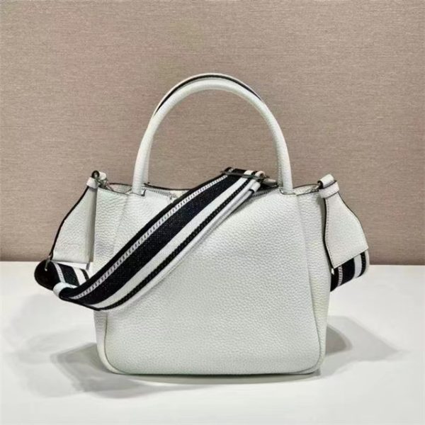 Prada Small Leather Handbag (Varied Colors) 1BC145 - Image 26