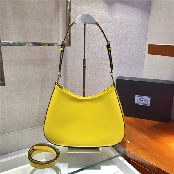 Prada Large Cleo Brushed Leather Shoulder Bag (Varied Colors) 1BC156B - Image 39