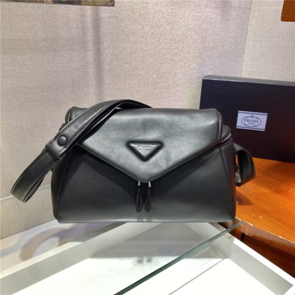 Prada Signaux Padded Nappa Leather Bag (Varied Colors) 1BC165 - Image 2