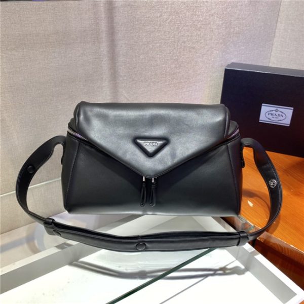 Prada Signaux Padded Nappa Leather Bag (Varied Colors) 1BC165 - Image 3