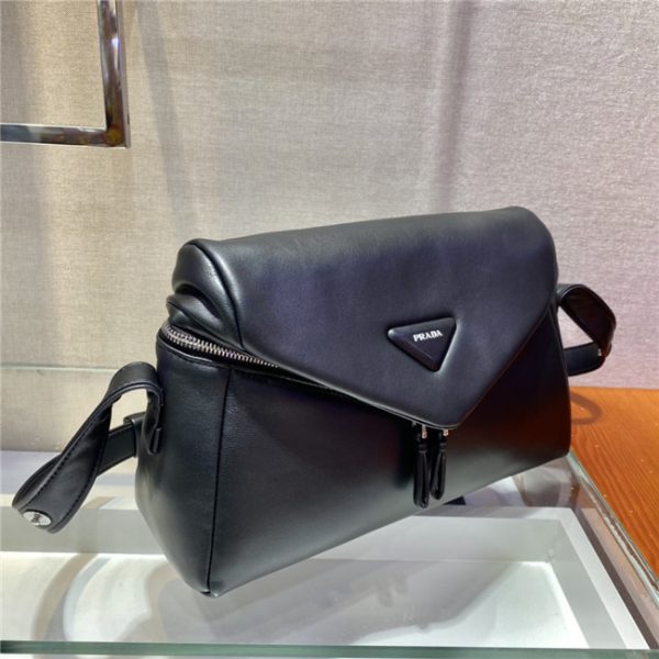 Prada Signaux Padded Nappa Leather Bag (Varied Colors) 1BC165 - Image 5