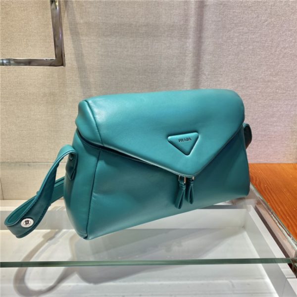 Prada Signaux Padded Nappa Leather Bag (Varied Colors) 1BC165 - Image 13