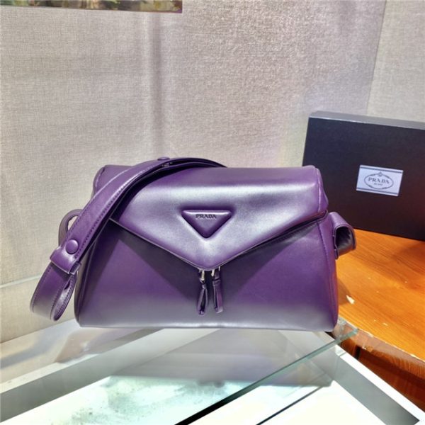 Prada Signaux Padded Nappa Leather Bag (Varied Colors) 1BC165 - Image 20