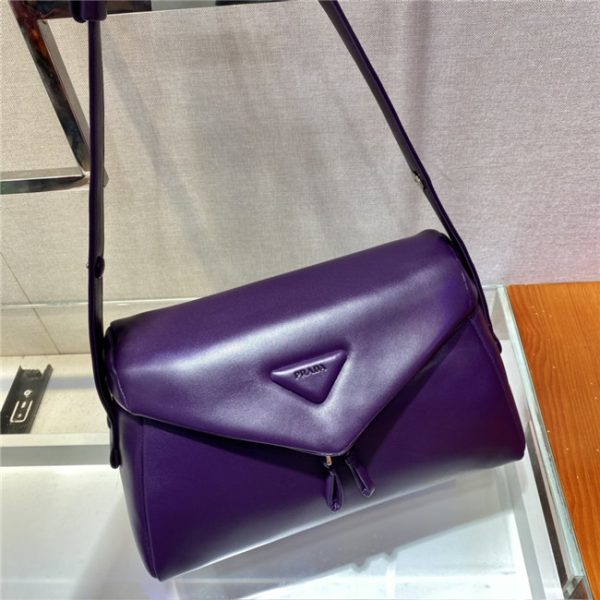 Prada Signaux Padded Nappa Leather Bag (Varied Colors) 1BC165 - Image 22