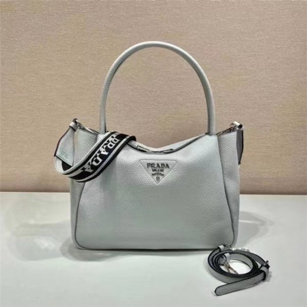 Prada Large Leather Handbag (Varied Colors) 1BC170 - Image 23