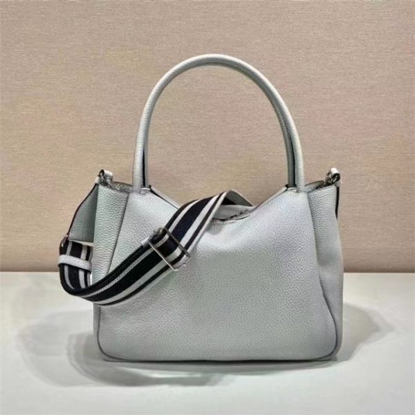 Prada Large Leather Handbag (Varied Colors) 1BC170 - Image 26