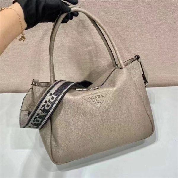 Prada Large Leather Handbag (Varied Colors) 1BC170 - Image 34