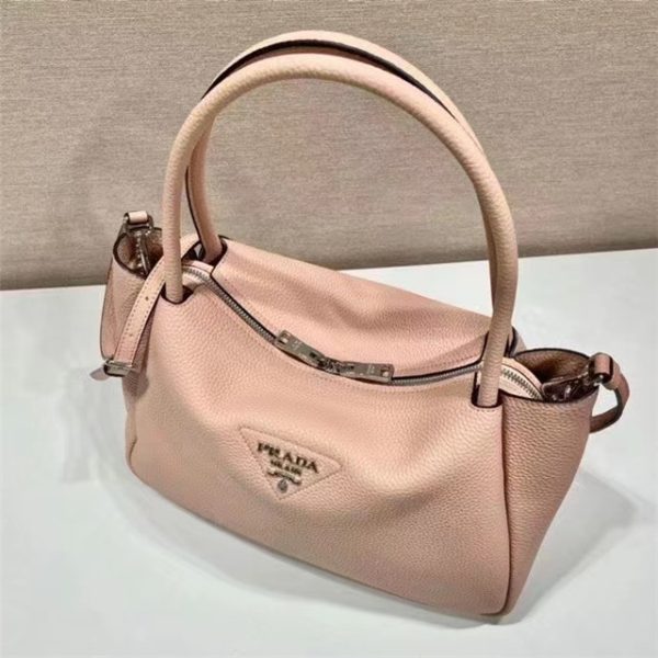 Prada Large Leather Handbag (Varied Colors) 1BC170 - Image 15