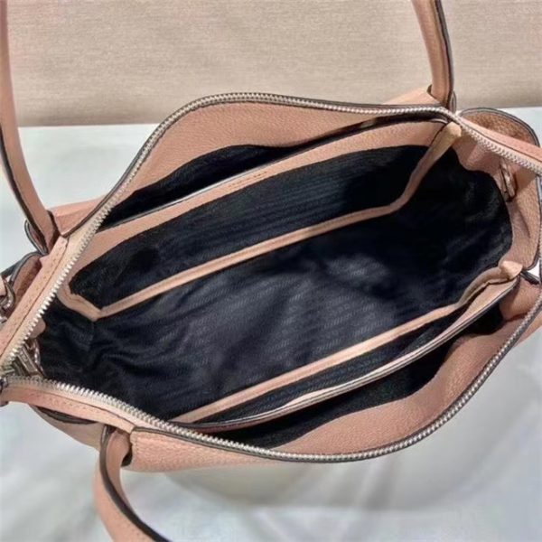 Prada Large Leather Handbag (Varied Colors) 1BC170 - Image 20