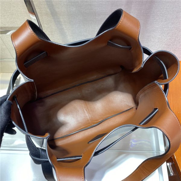 Prada Daino Soft Leather Dynamique Belted Tote Bag ( Varied Colors) 1BG339 - Image 17