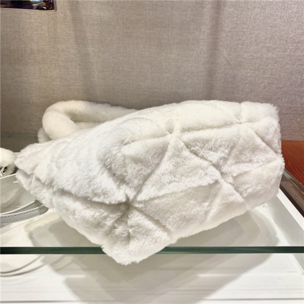 Prada Quilted Shearling Tote Bag (Varied Colors) 1BG378 - Image 33