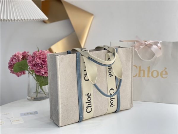 Chloe Large Woody Tote (Varied Colors) - Image 11