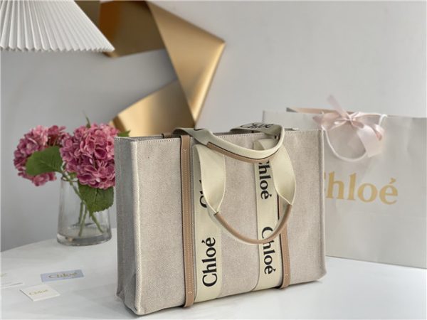 Chloe Large Woody Tote (Varied Colors) - Image 47