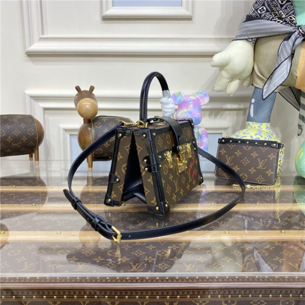 Louis Vuitton Petite Malle V Bag Monogram - Image 3
