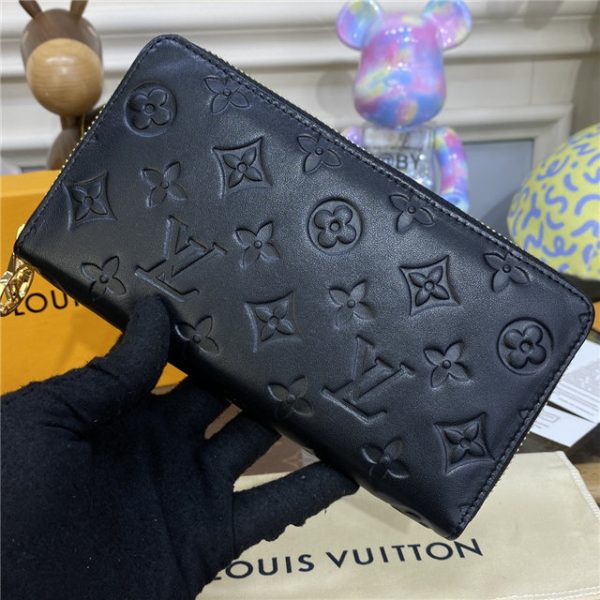 Louis Vuitton Zippy Wallet Black - Image 3