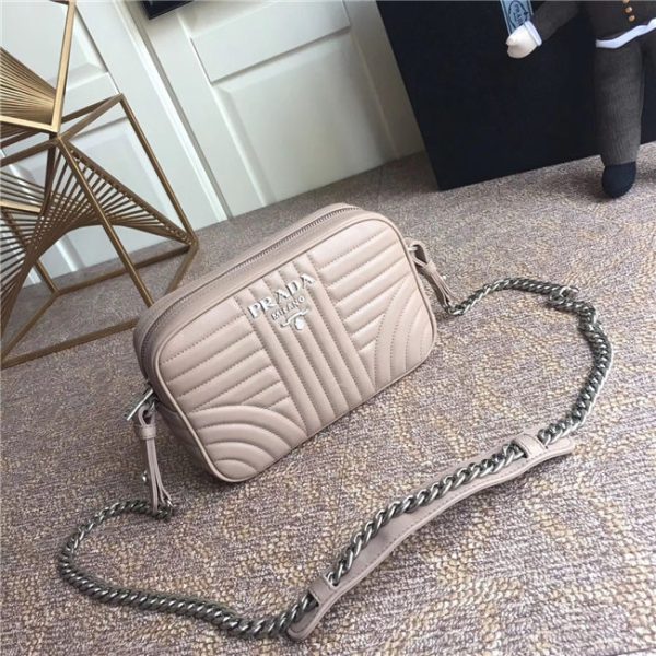 Prada Diagramme Leather Cross-Body Bag (Varied Colors) 1BD083 - Image 21