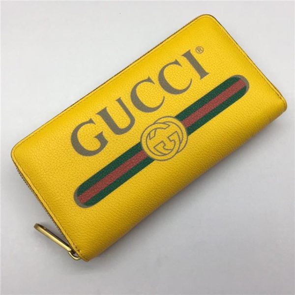 Gucci Print Leather Zip Around Wallet (Varied Colors) - Image 30