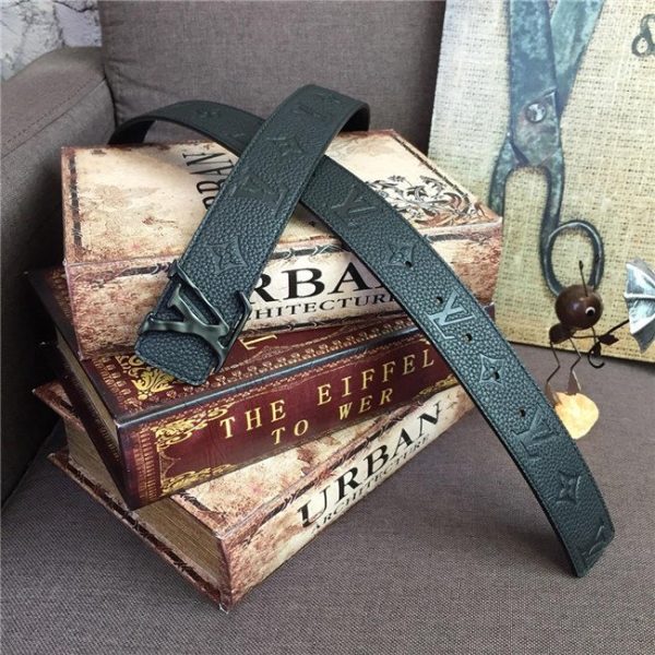 Louis Vuitton Shape 40MM Reversible Belt Taurillon leather (Varied Colors) - Image 3