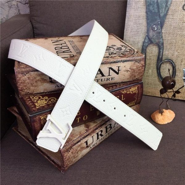 Louis Vuitton Shape 40MM Reversible Belt Taurillon leather (Varied Colors) - Image 9