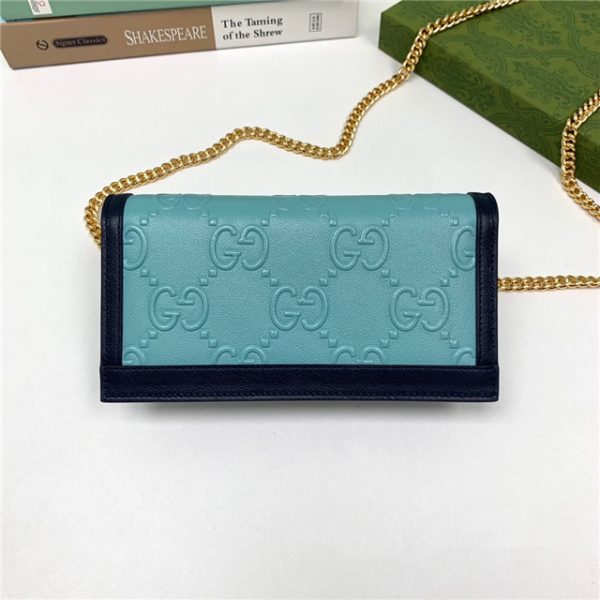 Gucci GG Wallet With Chain (Varied Colors) - Image 12