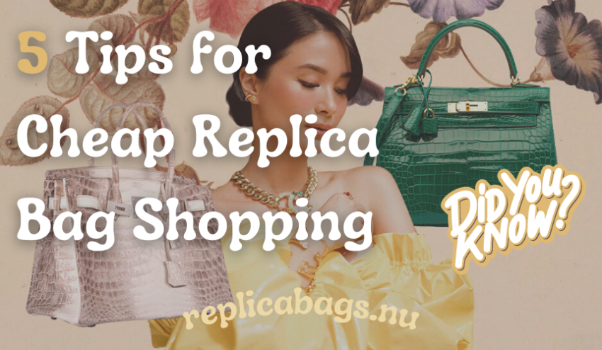 5 Tips for Cheap Replica Bag Shopping, replicabags.nu