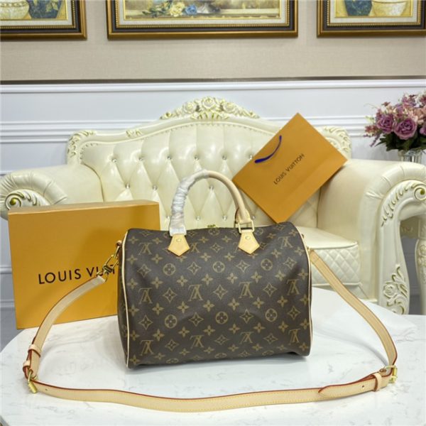 Louis Vuitton Monogram Speedy Replica Bag 30 M41112 - Image 4