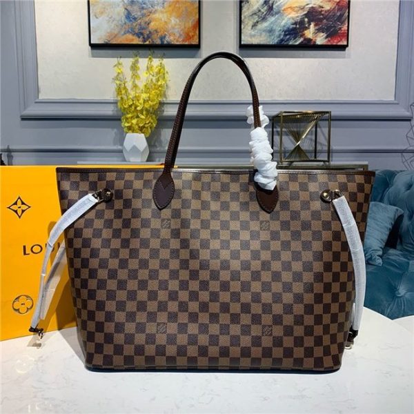 Louis Vuitton Damier Neverfull GM Red Replica Bag N41357