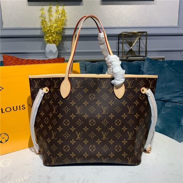 Louis Vuitton Monogram Replica Neverfull MM Handbag Cherry M41177