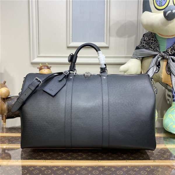 Louis Vuitton Keepall Bandouliere 50 Black M33400