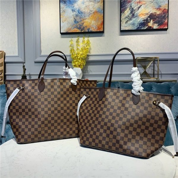 Louis Vuitton Damier Neverfull GM Red Replica Bag N41357 - Image 11