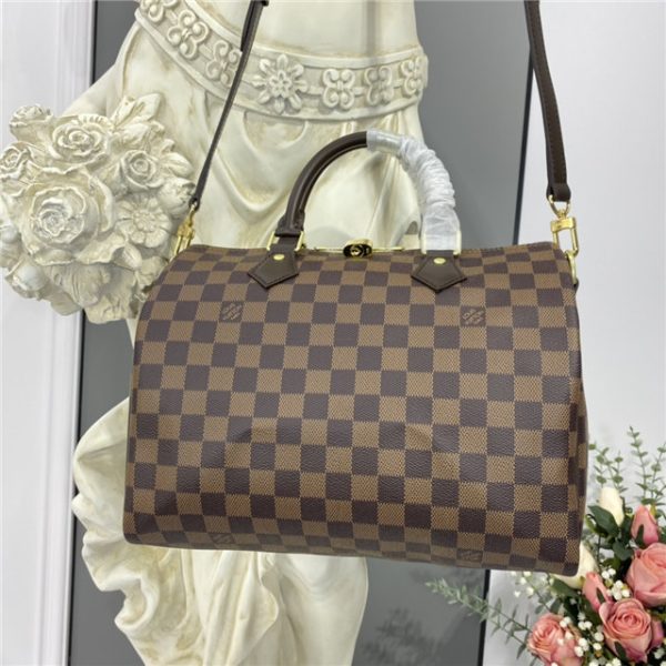 Louis Vuitton Speedy Bandouliere 30 Damier Ebene - Image 11