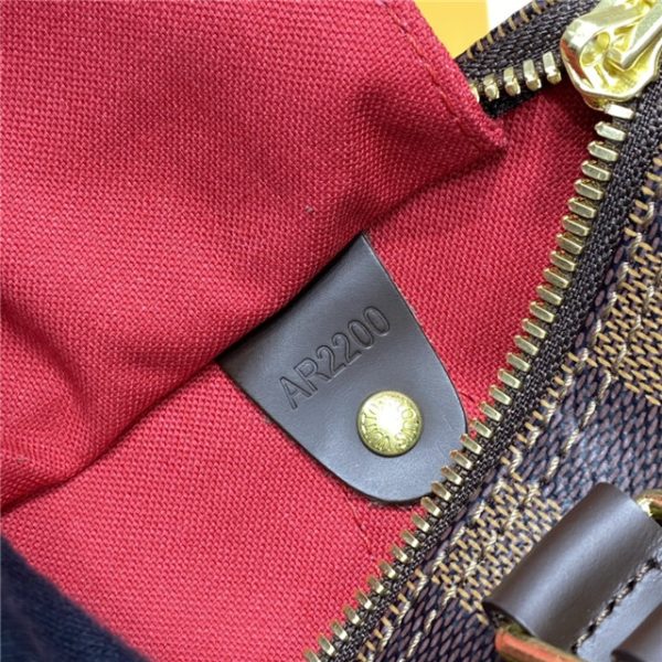 Louis Vuitton Speedy Bandouliere 25 Damier Ebene Cherry N41368 - Image 12
