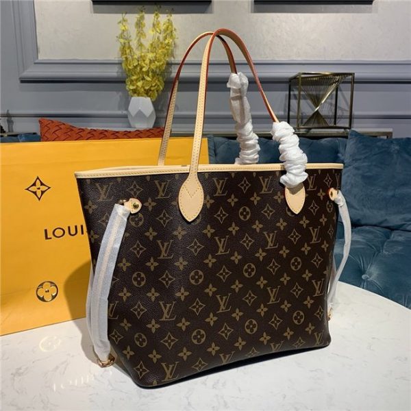 Louis Vuitton Monogram Replica Neverfull MM Handbag Cherry M41177 - Image 3
