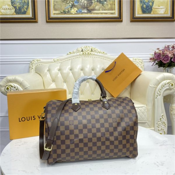 Louis Vuitton Speedy Bandouliere 35 Damier Ebene N41366 - Image 4