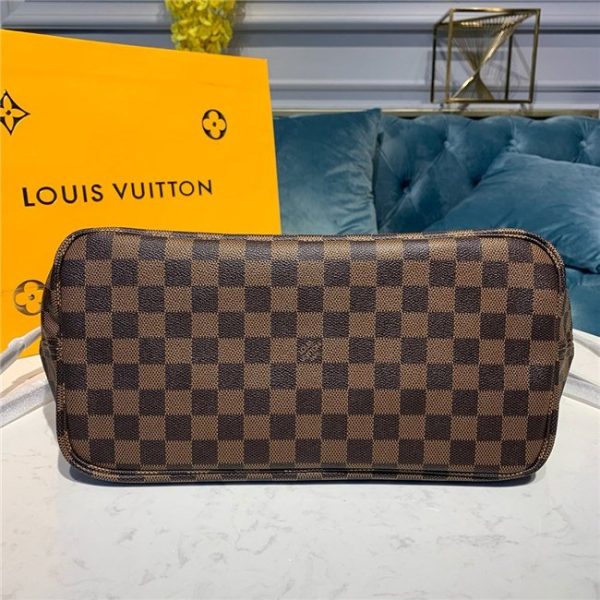 Louis Vuitton Damier Fake Neverfull MM Red N41358 - Image 5