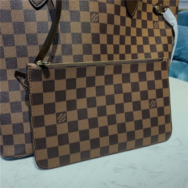 Louis Vuitton Damier Fake Neverfull MM Red N41358 - Image 6