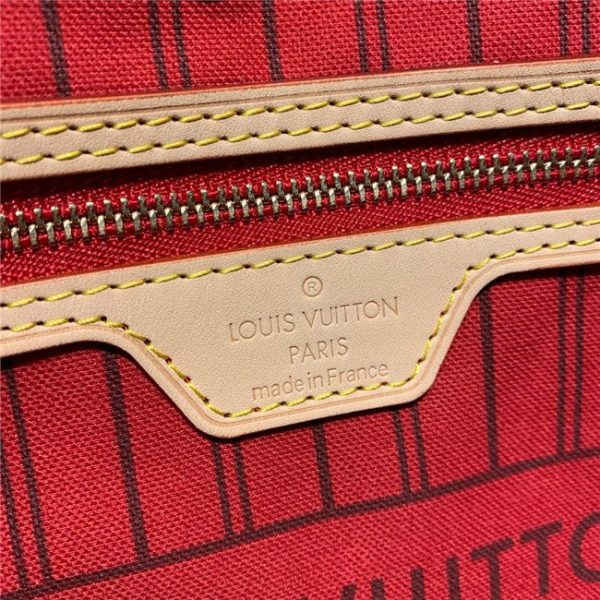 Louis Vuitton Monogram Replica Neverfull MM Handbag Cherry M41177 - Image 9