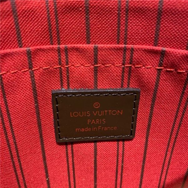 Louis Vuitton Damier Neverfull GM Red Replica Bag N41357 - Image 10