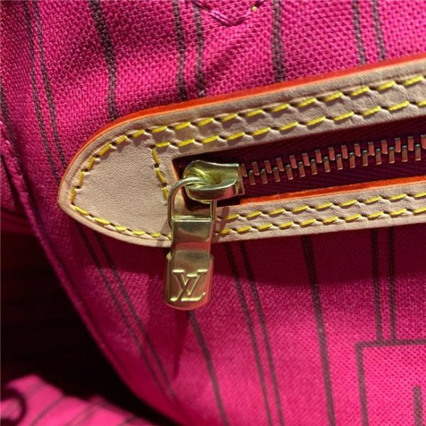 Louis Vuitton Monogram Neverfull Pivoine MM M41178 - Image 10