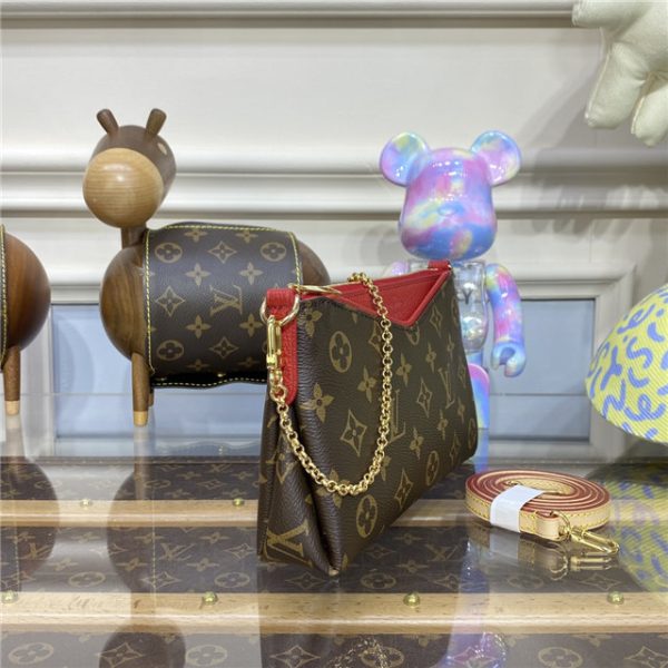 Louis Vuitton Monogram Pallas Clutch Cherry M41638 - Image 3