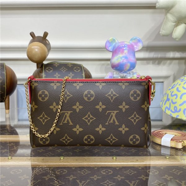 Louis Vuitton Monogram Pallas Clutch Cherry M41638 - Image 4