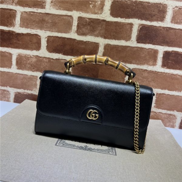 Gucci Diana Small Shoulder Bag 675794 Black