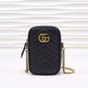 Gucci GG Marmont Mini Bag 598597 Black