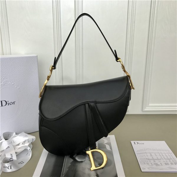 Dior Saddle bag 44601 Black Calfskin