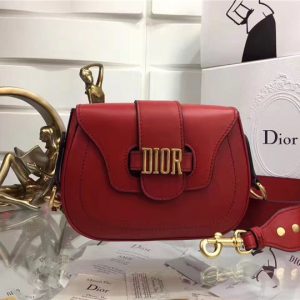 Dior D-Fence saddle bag 55037 Red